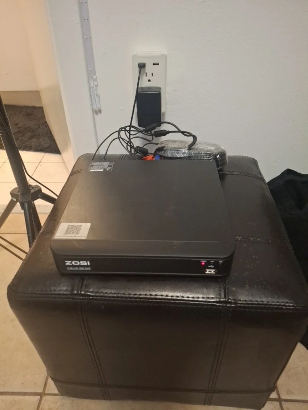 Black H.264 720P DVR Video Recorder